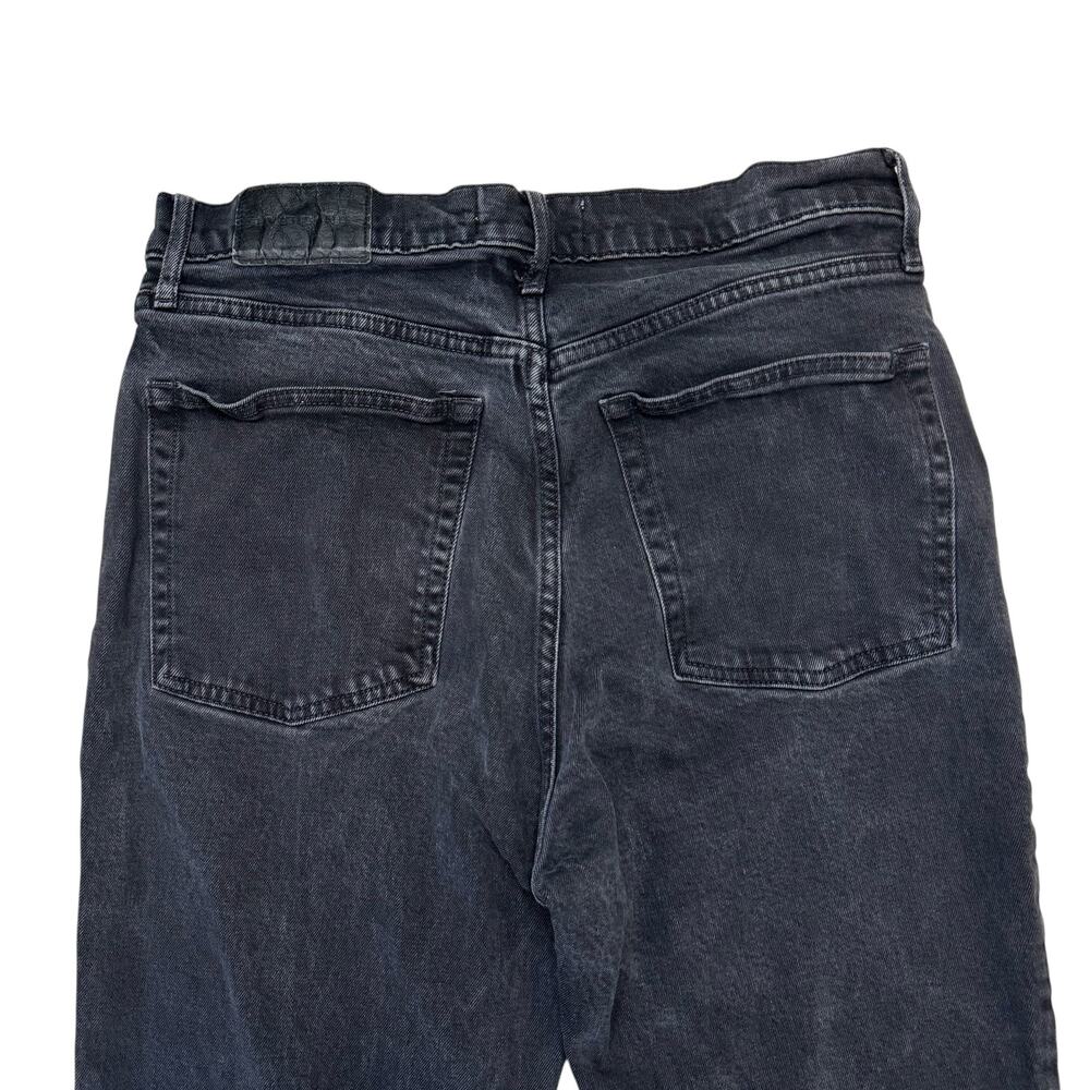 EVERLANE The Original Cheeky Jean in Washed Black Size 30 Regular Organic Cotton - Picture 3 of 9